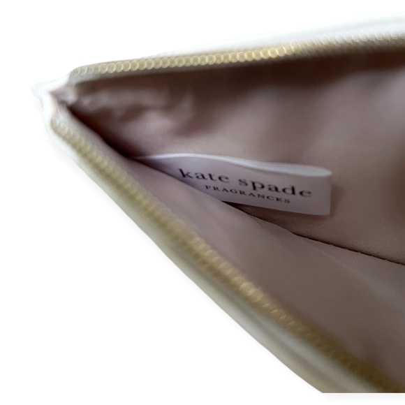 New Kate Spade Fragrance White Polka Dot I.D. Card Holder - Picture 6 of 7